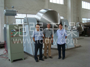 范強雙錐回轉真空干燥機的特性及選用